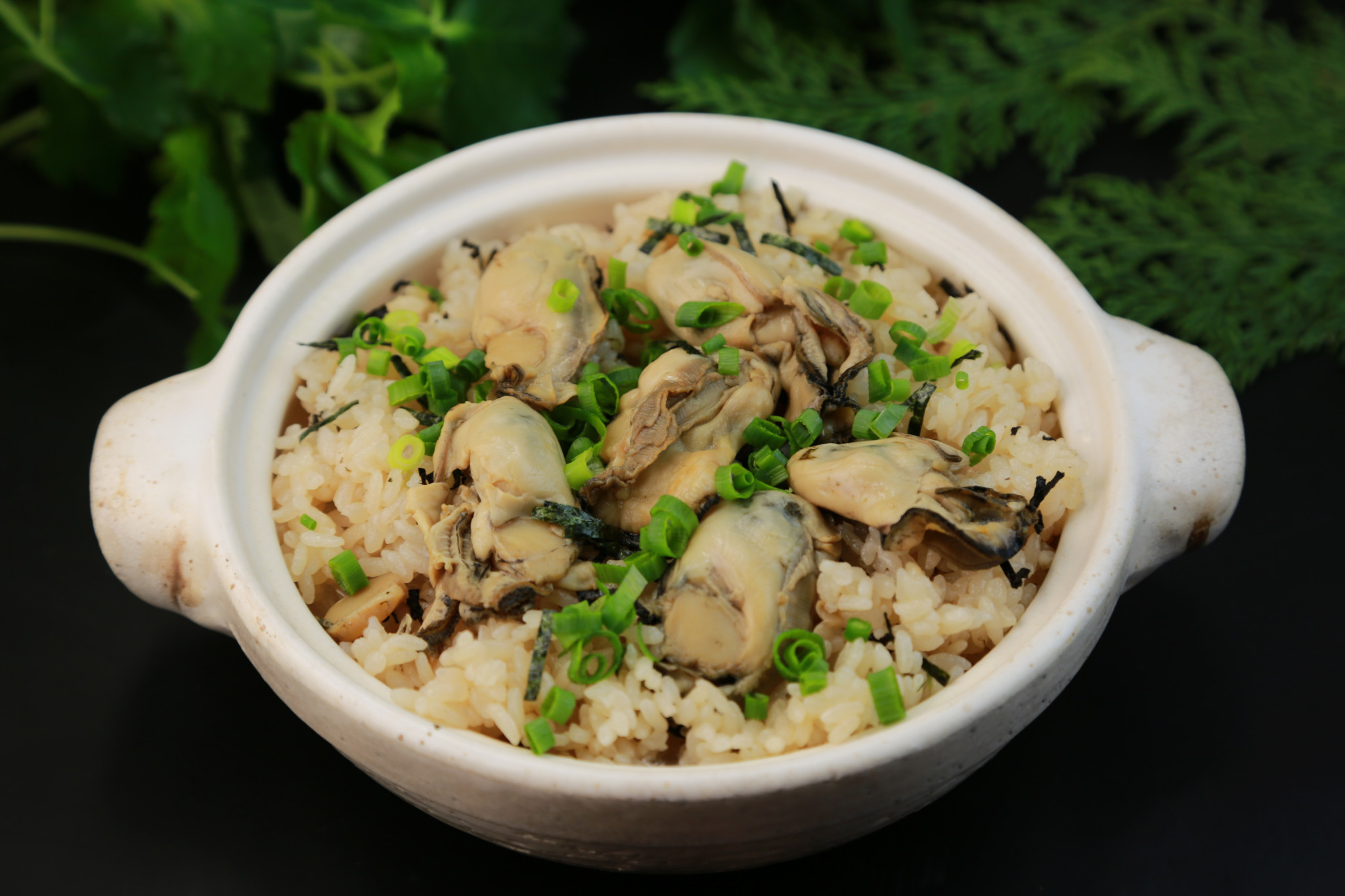 Oyster Rice (Kaki Meshi)