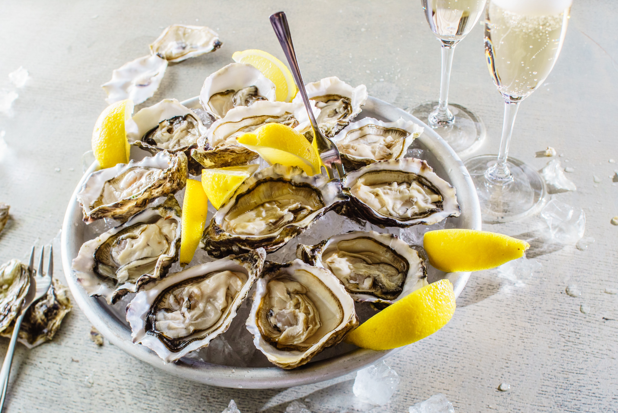 champagne and oyster recipes