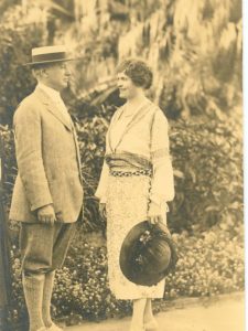 Alfred I. duPont and his wife, Jessie Ball duPont, namesakes of Oysters Dupont (1922).